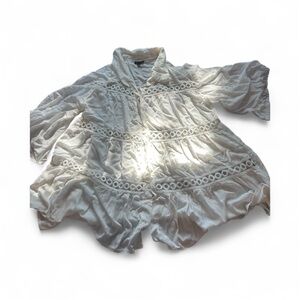 Coco + Carmen White Blouse